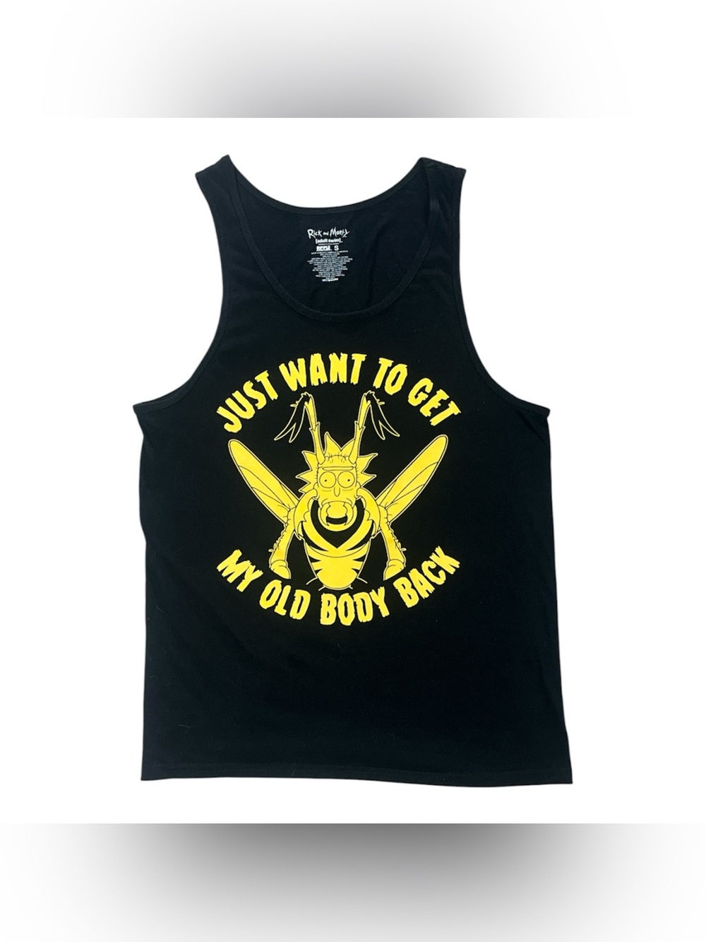 2019 Rick And Morty Wasp Rick Tank Top